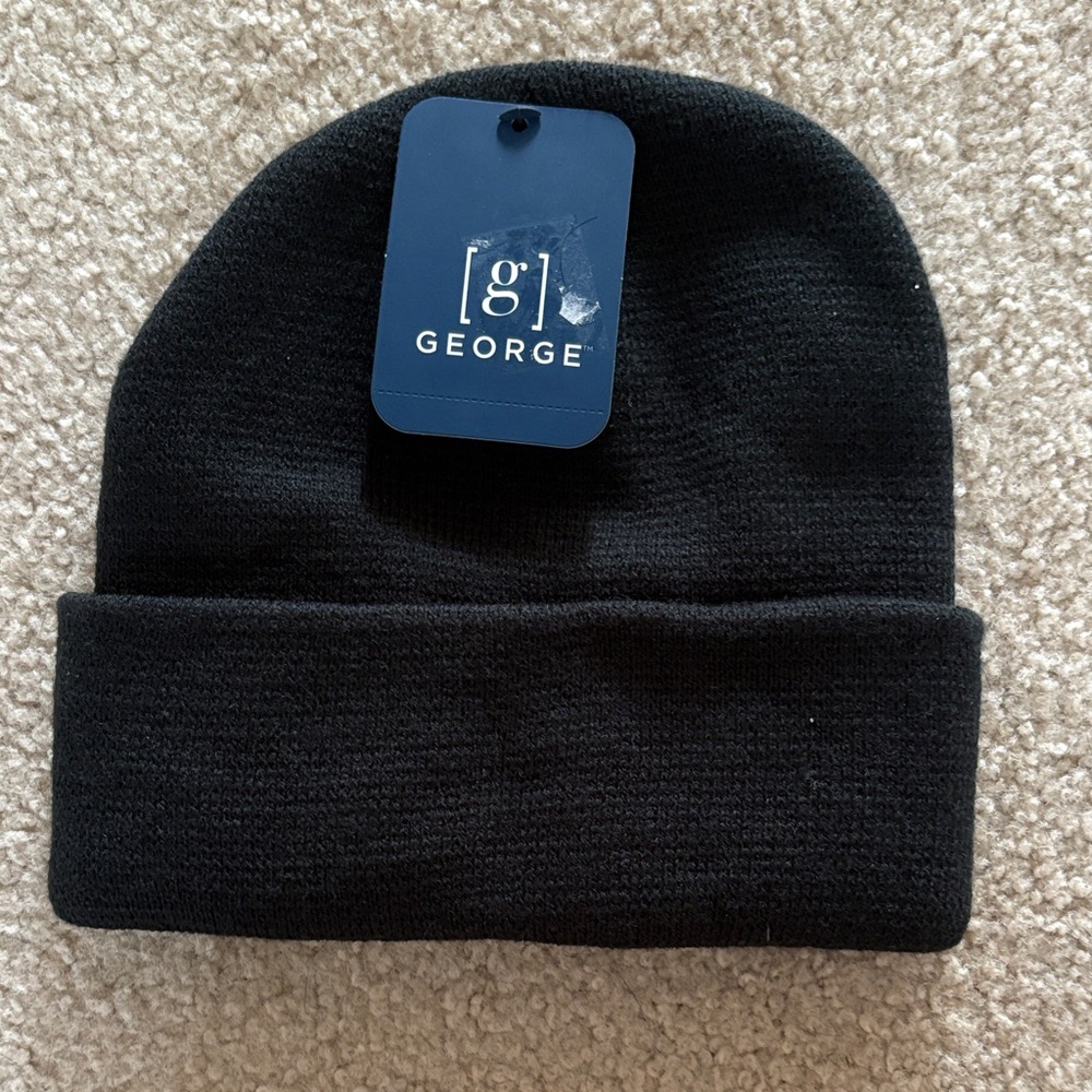 George Classic Black Beanie